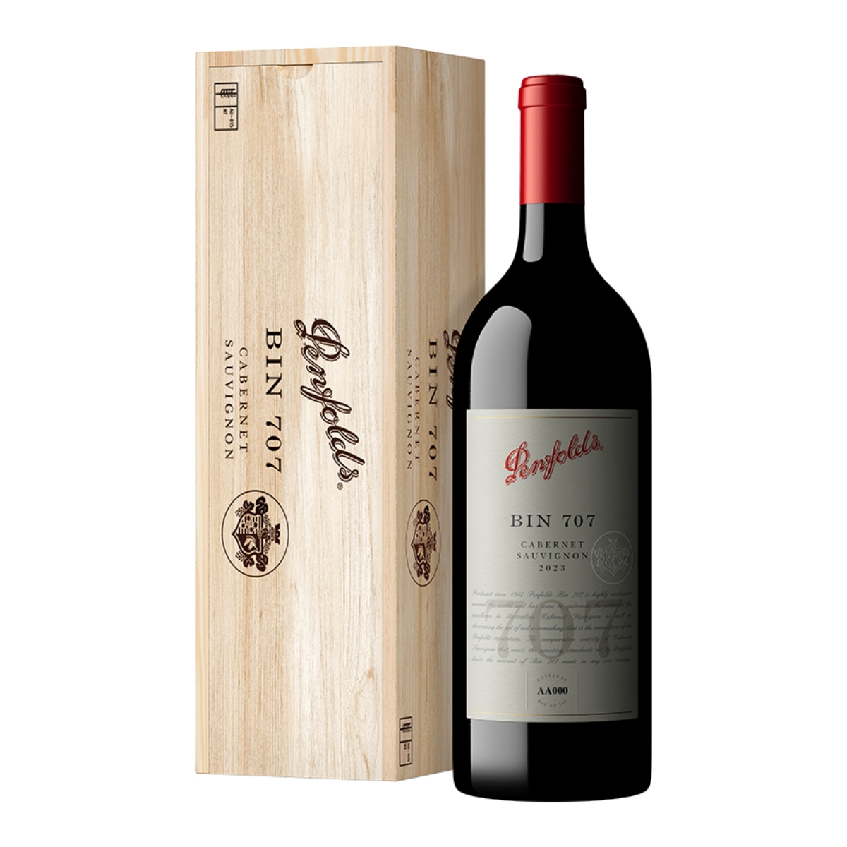 Penfolds Bin 707 Cabernet Sauvignon Magnum (1,5 Liter), 2018