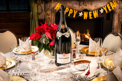 Maserin Champagnersäbel (Edelstahl mit braunem Holzgriff)